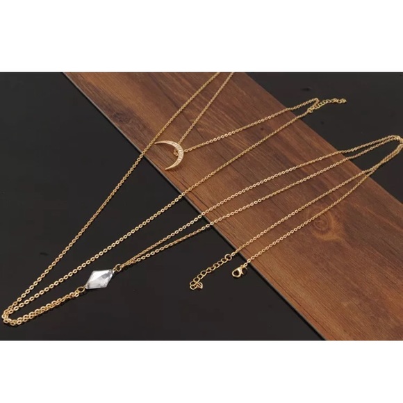 Boho chic summer gold body harness chain - Picture 7 of 7